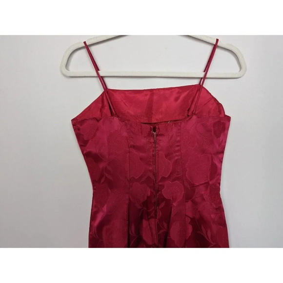 sz.S True Vintage 50s 60s Two Piece Dress Jacket Set Suit Brocade Jackie O Bow - Picture 12 of 16